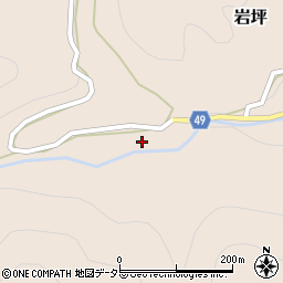 鳥取県鳥取市岩坪591周辺の地図