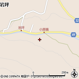 鳥取県鳥取市岩坪345周辺の地図