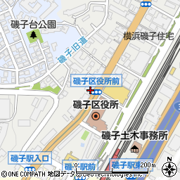 神奈川県横浜市磯子区磯子3丁目11-21周辺の地図