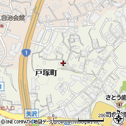 神奈川県横浜市戸塚区戸塚町4977周辺の地図
