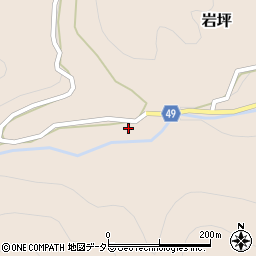 鳥取県鳥取市岩坪590周辺の地図