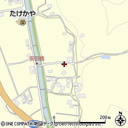島根県松江市八雲町東岩坂584周辺の地図