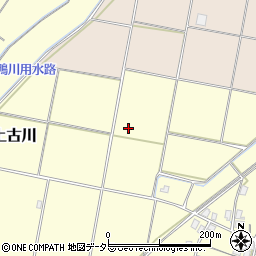 鳥取県倉吉市上古川周辺の地図
