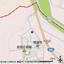 滋賀県米原市村居田358周辺の地図