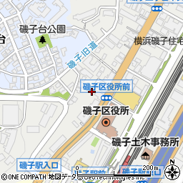 神奈川県横浜市磯子区磯子3丁目11周辺の地図