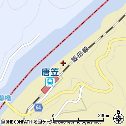 長野県下伊那郡泰阜村3989周辺の地図