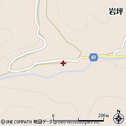 鳥取県鳥取市岩坪593周辺の地図