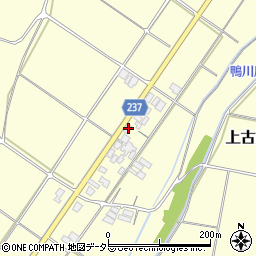 鳥取県倉吉市上古川657周辺の地図