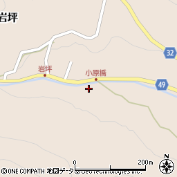 鳥取県鳥取市岩坪344周辺の地図