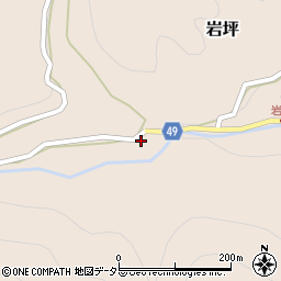 鳥取県鳥取市岩坪588周辺の地図