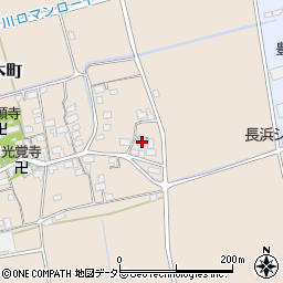 滋賀県長浜市榎木町1349周辺の地図
