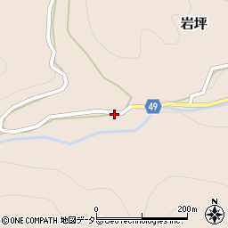 鳥取県鳥取市岩坪592周辺の地図