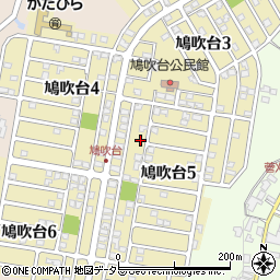岐阜県可児市鳩吹台周辺の地図