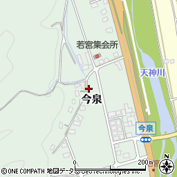 鳥取県東伯郡三朝町今泉501周辺の地図