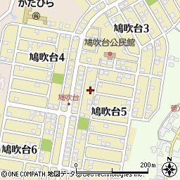 岐阜県可児市鳩吹台周辺の地図
