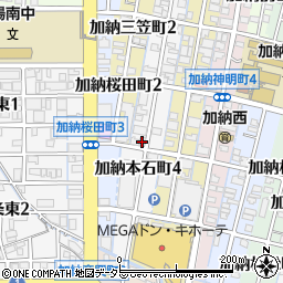 岐阜ヨコゼキボクシングジム周辺の地図