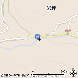 鳥取県鳥取市岩坪517周辺の地図