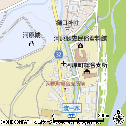 河原モータース周辺の地図