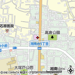 ジーエスハイム湘南台周辺の地図