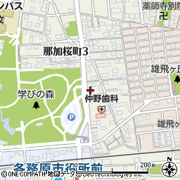 岐阜県各務原市那加桜町3丁目270周辺の地図