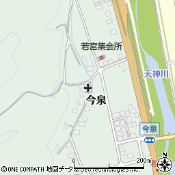 鳥取県東伯郡三朝町今泉503周辺の地図
