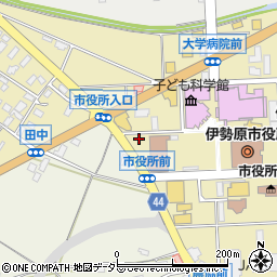 神奈川県伊勢原市田中442-1周辺の地図