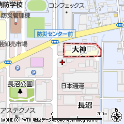 神奈川県厚木市長沼235-2周辺の地図