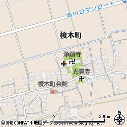 滋賀県長浜市榎木町1118周辺の地図