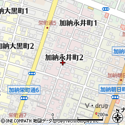 岐阜県岐阜市加納永井町周辺の地図