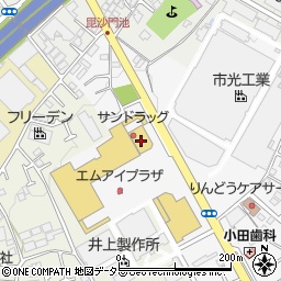 ダイソー伊勢原エムアイプラザ店周辺の地図