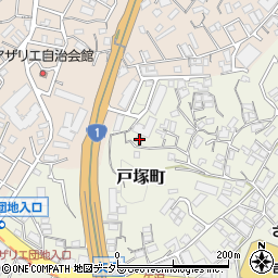 神奈川県横浜市戸塚区戸塚町4972周辺の地図