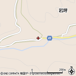 鳥取県鳥取市岩坪586周辺の地図