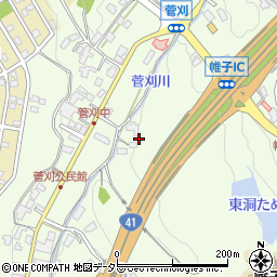 岐阜県可児市菅刈727周辺の地図