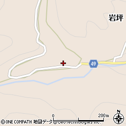 鳥取県鳥取市岩坪584周辺の地図