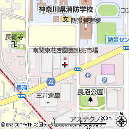 神奈川県厚木市長沼253周辺の地図