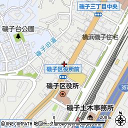神奈川県横浜市磯子区磯子3丁目11-16周辺の地図