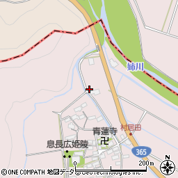 滋賀県米原市村居田327周辺の地図