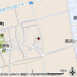 滋賀県長浜市榎木町1343周辺の地図
