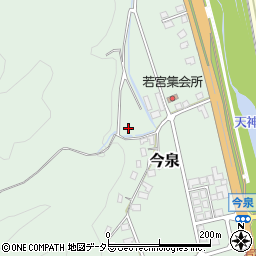 鳥取県東伯郡三朝町今泉1036周辺の地図