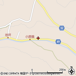鳥取県鳥取市岩坪424-1周辺の地図