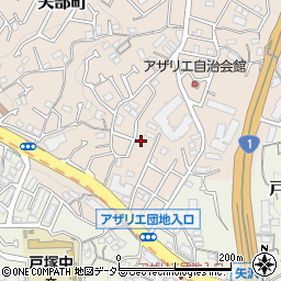 神奈川県横浜市戸塚区矢部町1544-11周辺の地図