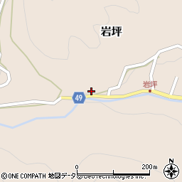 鳥取県鳥取市岩坪489周辺の地図