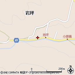 鳥取県鳥取市岩坪470周辺の地図