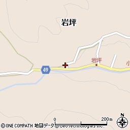 鳥取県鳥取市岩坪487周辺の地図