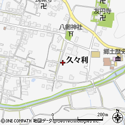 岐阜県可児市久々利1626周辺の地図