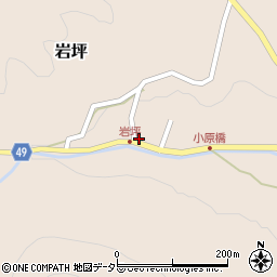 鳥取県鳥取市岩坪456周辺の地図