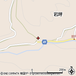 鳥取県鳥取市岩坪494周辺の地図