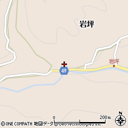 鳥取県鳥取市岩坪492周辺の地図