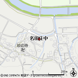福井県大飯郡おおい町名田庄中周辺の地図