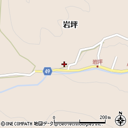 鳥取県鳥取市岩坪488周辺の地図